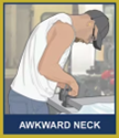 awkward neck